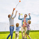 Jogo de arremesso e captura para integração sensorial, brinquedo para atividades ao ar livre que estimula a coordenação motora infantil.