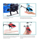 Mini Drone RC Recarregável com Controle Remoto, Seguro e Resistente a Quedas, Helicóptero RC - Brinquedo Ideal para Crianças