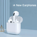 Fones de Ouvido Sem Fio Bluetooth 2025 i4 TWS Mini Fone de Ouvido Headset Para PC Android Apple iPhone Acessórios para Earbuds