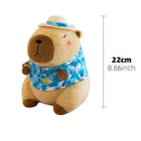 Pelúcia de Capivara de 23 cm, Simulação Capibara, Brinquedo de Anime Fofo, Boneca Fofa, Animais de Pelúcia, Boneca Macia, Presente de Natal e Ação de Graças