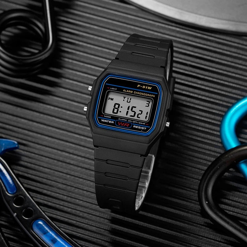 Relógio de Pulso Masculino de Luxo Analógico e Digital Militar, Esportivo, à Prova d'Água com LED, para Crianças, com Pulseira, Alarme e Relógio Feminino