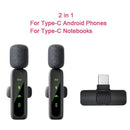 Microfone Lavalier Sem Fio com Bateria Recarregável de 80mAh, Clipe, para Podcast, Streaming, Vlogging e Gravação de Voz, Plug & Play