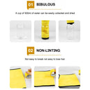 Toalha de Lavagem Automotiva de Microfibra SEAMETAL 400GSM, Dupla Face, Cor Coral Velvet, Alta Absorção de Água, Ideal para Secagem e Lavagem de Carros.