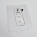 Prateleira de banheiro sem furos, para parede, com suporte para frasco de shampoo, organizador de canto para chuveiro, suporte para vaso sanitário, acessórios de alumínio para banheiro e cozinha.