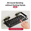 Prateleira de banheiro sem furos, para parede, com suporte para frasco de shampoo, organizador de canto para chuveiro, suporte para vaso sanitário, acessórios de alumínio para banheiro e cozinha.